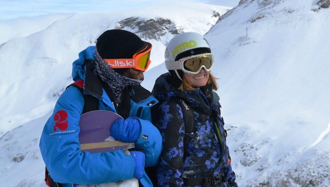 Les Deux Alpes - Snowboarding Lessons (from 10 y.) for Experienced Boarders