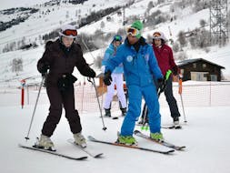 Cours particulier de ski Adultes avec European Ski School Les Deux Alpes.