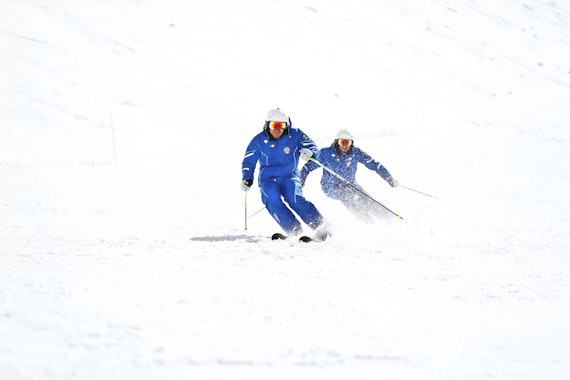Private Ski Lessons for Adults (from 15 y.) or All Levels 