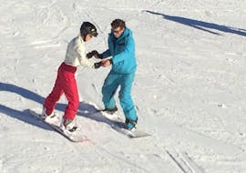 Prive Snowboardlessen voor Alle Niveaus met Skischool ESI Grand Massif.