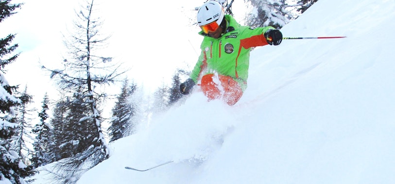 Private Off-Piste Skiing Lessons for Skiers with Experience