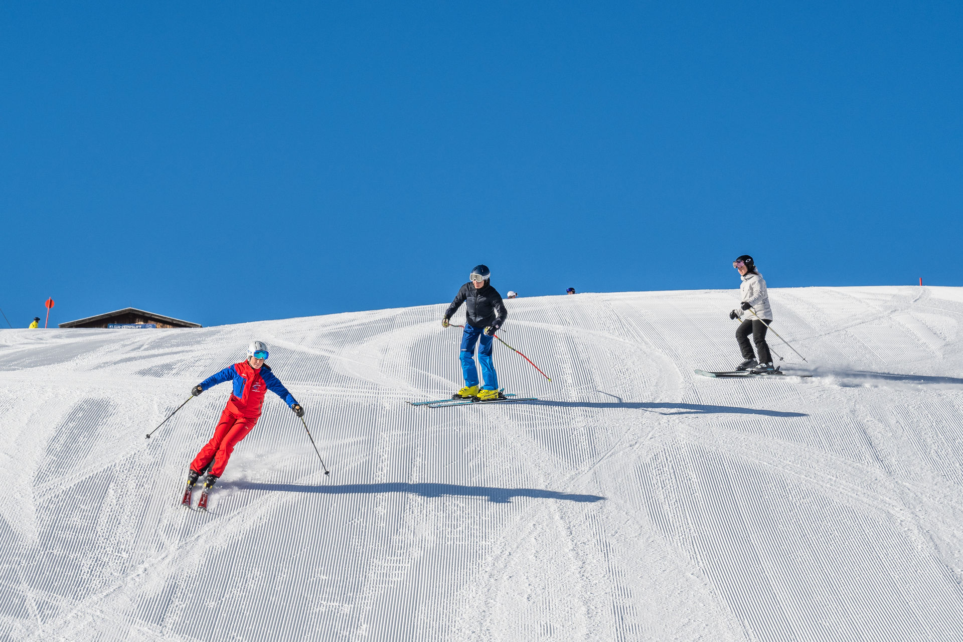 Cours de ski Adultes pour skieurs Expérimentés avec Skischule Silvretta Galtür.