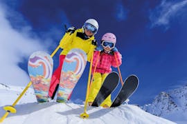 Kinder-Skikurs (4-13 J.) für Fortgeschrittene mit Alpin Skischule Patscherkofel.