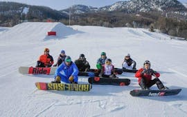 Cours de snowboard Ados & Adultes pour Tous niveaux avec Ski Connections Serre Chevalier.