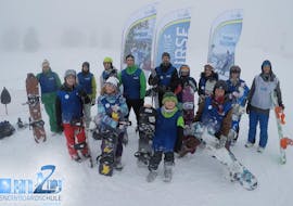 Snowboardkurs für Kinder &amp; Erwachsene - Schnupperkurs mit Learn2Ride Snowboardschule Oberhof