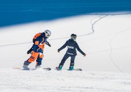 Private Snowboarding Lessons - Arc 1800 from Arc Aventures by Evolution 2 1800 .