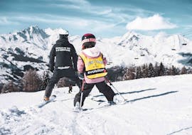 Private Ski Lessons for Kids - Arc 1800 from Arc Aventures by Evolution 2 1800 .