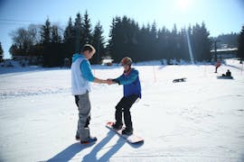 Lezioni private di Snowboard per tutti i livelli con Learn2Ride Snowboardschule Oberhof.