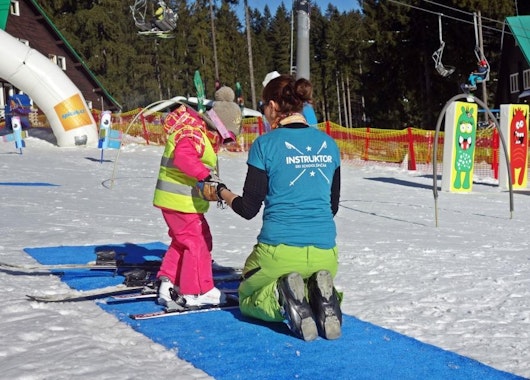 Zelezna Ruda - Spicak - Private Ski Lessons for Kids (3-4 y.) for First Timers