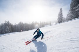 Lezioni private di sci per adulti per tutti i livelli con Schnee-Sportschule Balderschwang.