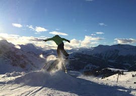 Private Snowboarding Lessons for Adults from Ski School Lenk.