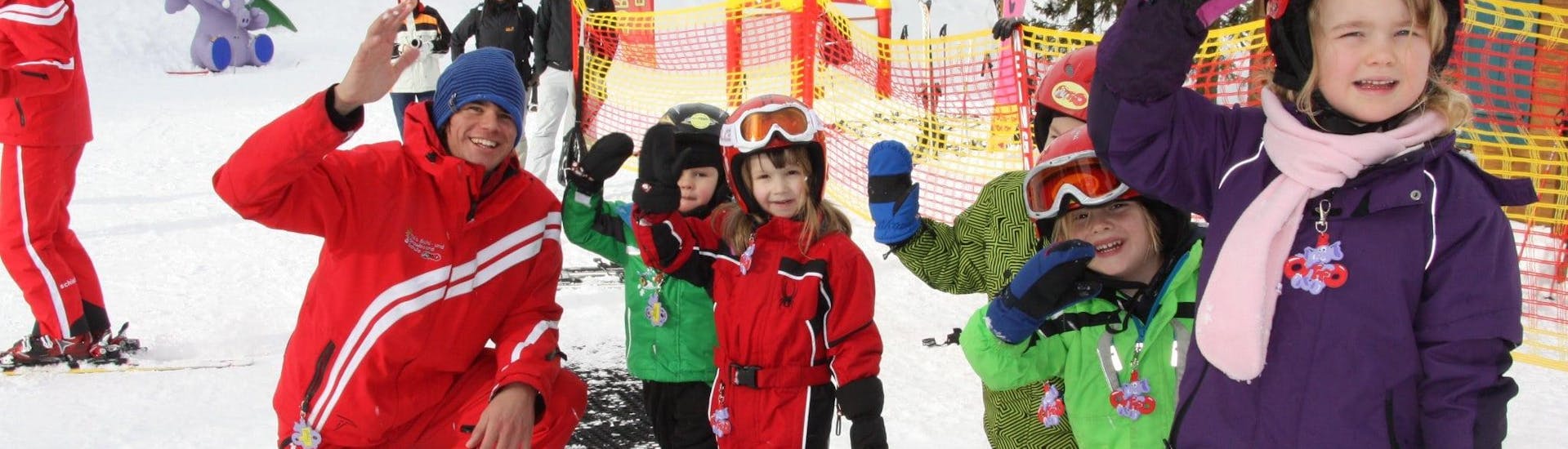 Kids Ski Lessons (from 4 y.) for First Timers.