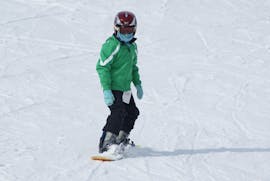 Privater Snowboardkurs für alle Altersgruppen für Anfänger mit Skischule ESI Morgins M3S.