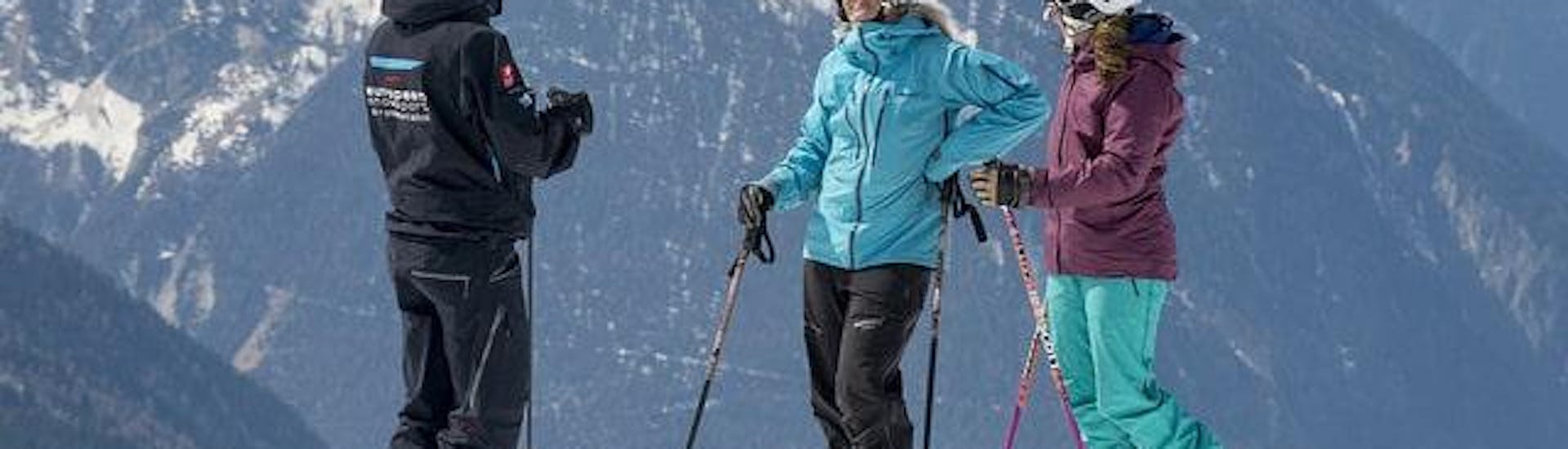 Privé skilessen voor volwassenen.