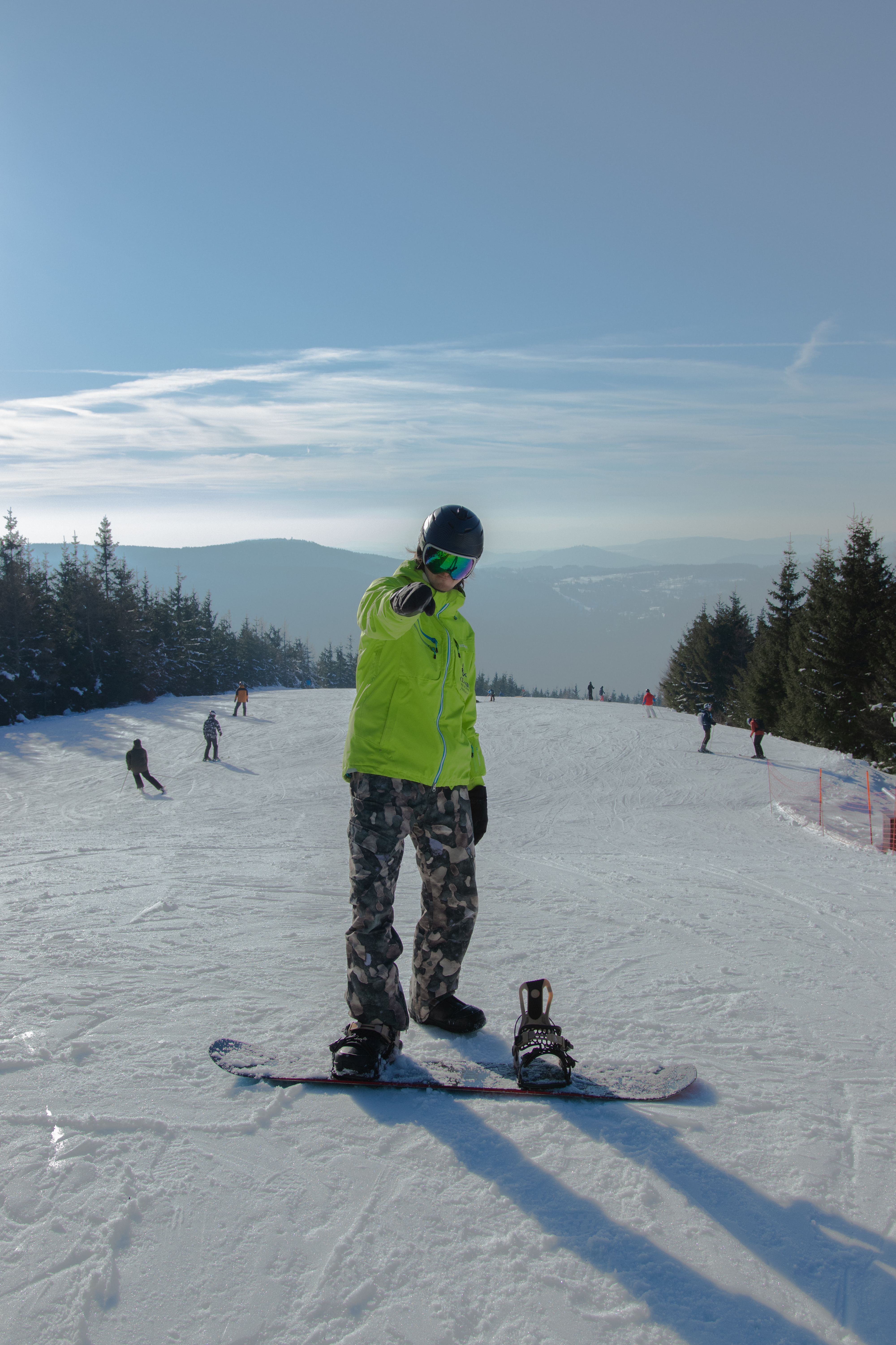 Private Snowboarding Lessons for Kids & Adults of All Levels from Classic Ski School Harrachov.