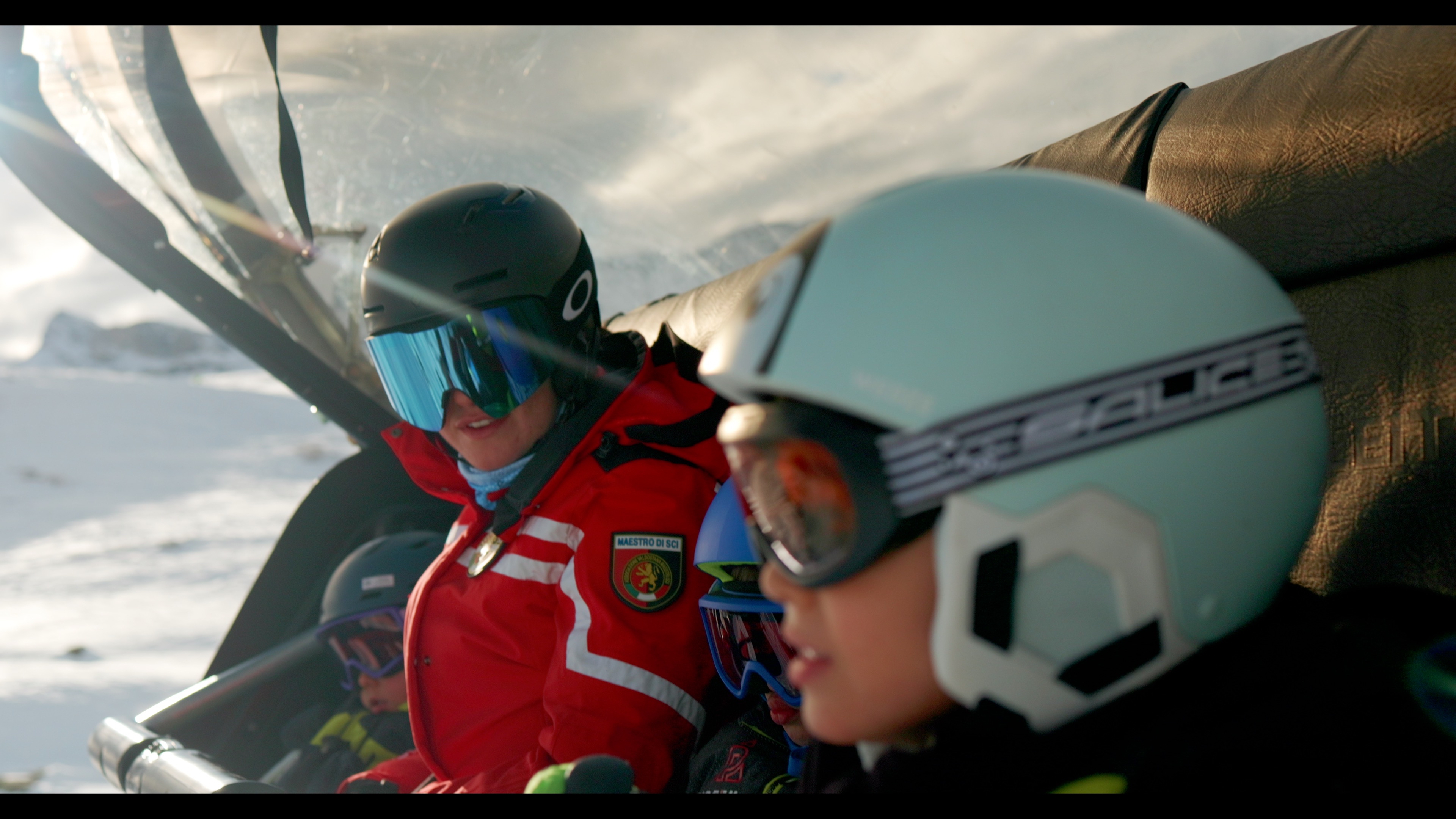 Lezioni private di sci per bambini per tutti i livelli.