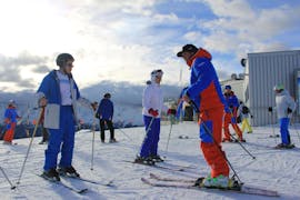 Teen & Adult Ski Lessons for All Levels from Ski School Tzoum'Évasion La Tzoumaz.
