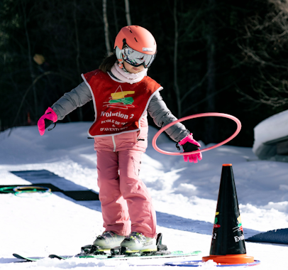 Kids Ski Lessons (3-5 y.) in Grands Montets
