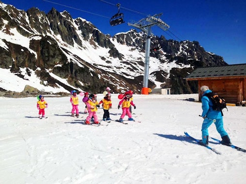 Argentière - Kids Ski Lessons (6-12 y.) in Grands Montets