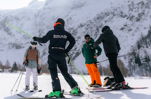 Adult Ski Lessons (from 13 y.) - 4 Days (Sun-Wed)