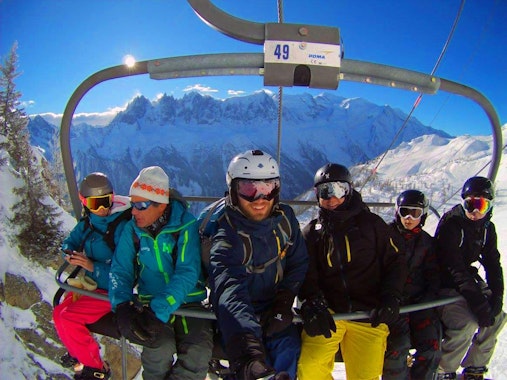 Chamonix - Adult Ski Lessons (from 13 y.) in Chamonix/Savoy - 4 Days (Sun-Wed)