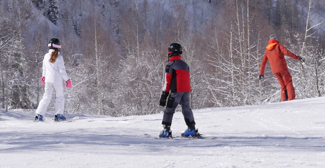 Privé skilessen voor kinderen.