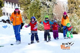 Clases de esquí para niños a partir de 4 años para todos los niveles con K+K Ski School Krkonoše.
