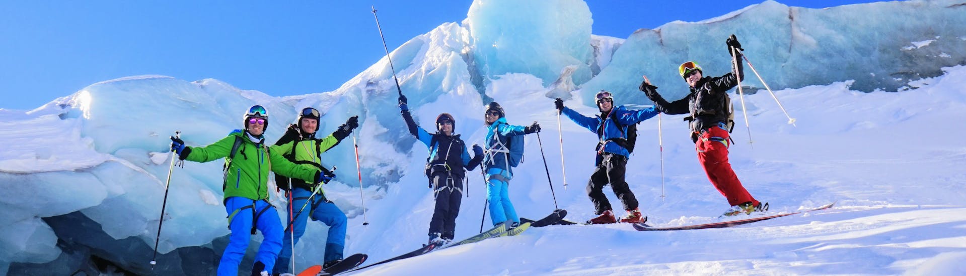 Guía privado de esquí en "Vallée Blanche".