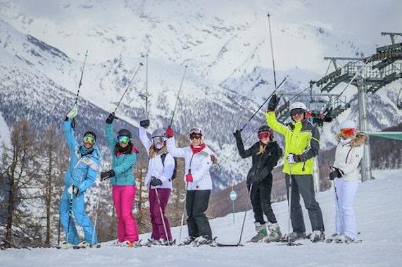 Adult Ski Lessons (from 13 y.) for Skiers with Experience