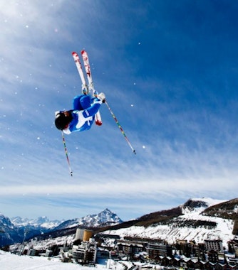 Private Freestyle Skiing Lessons for Kids & Adults (from 13 y.) for All Levels