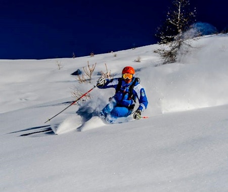 Private Off-Piste Skiing Lessons for Skiers with Experience
