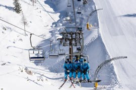 I maestri di sci della Scuola di Sci e Snowboard Cristallo Cortina sono pronti a tenere Lezioni private di sci per adulti - Tutti i livelli.