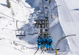 Ski instructors of the ski school Scuola di Sci e Snowboard Cristallo Cortina are ready to teach Private Ski Lessons for Adults - All Levels.