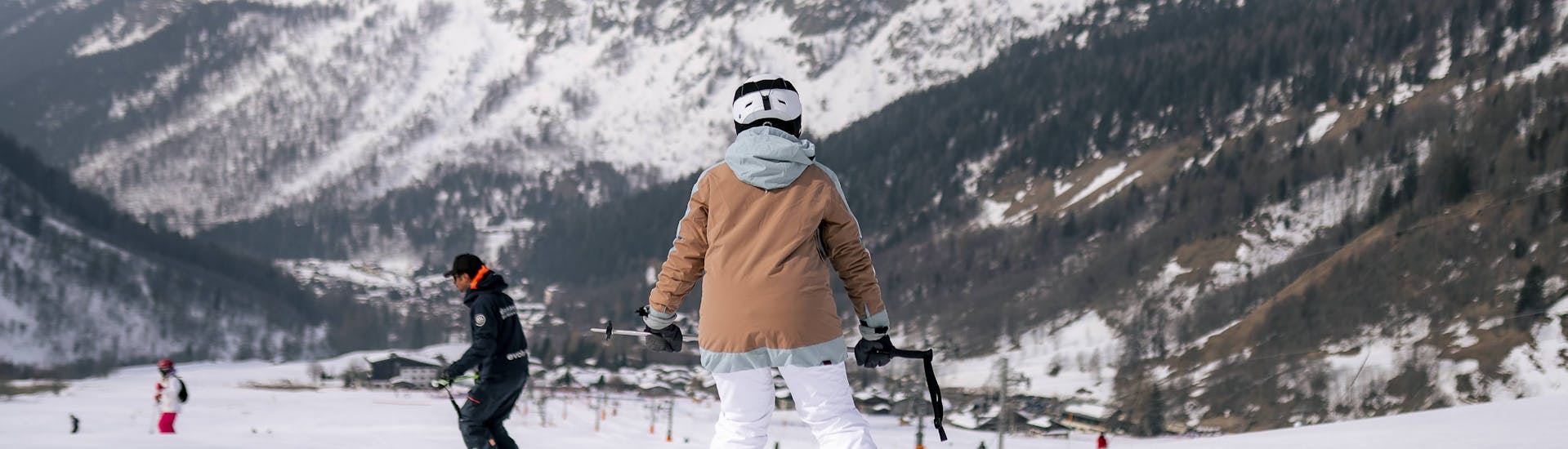 Clases de esquí para adultos en Le Tour - 3 días (lunes a miércoles).