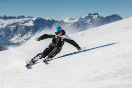 Clases de esquí privadas para adultos para todos los niveles con Cimaschool Plan de Corones.