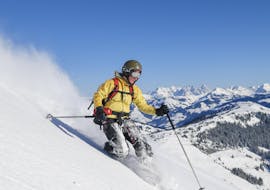 Cours particulier de ski freeride pour Tous niveaux avec Private Snowsports Team Gstaad.