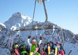 Kinder-Skikurs (3-16 J.) für alle Levels - Halbtags mit 1. Skischule Club Alpin Grän.