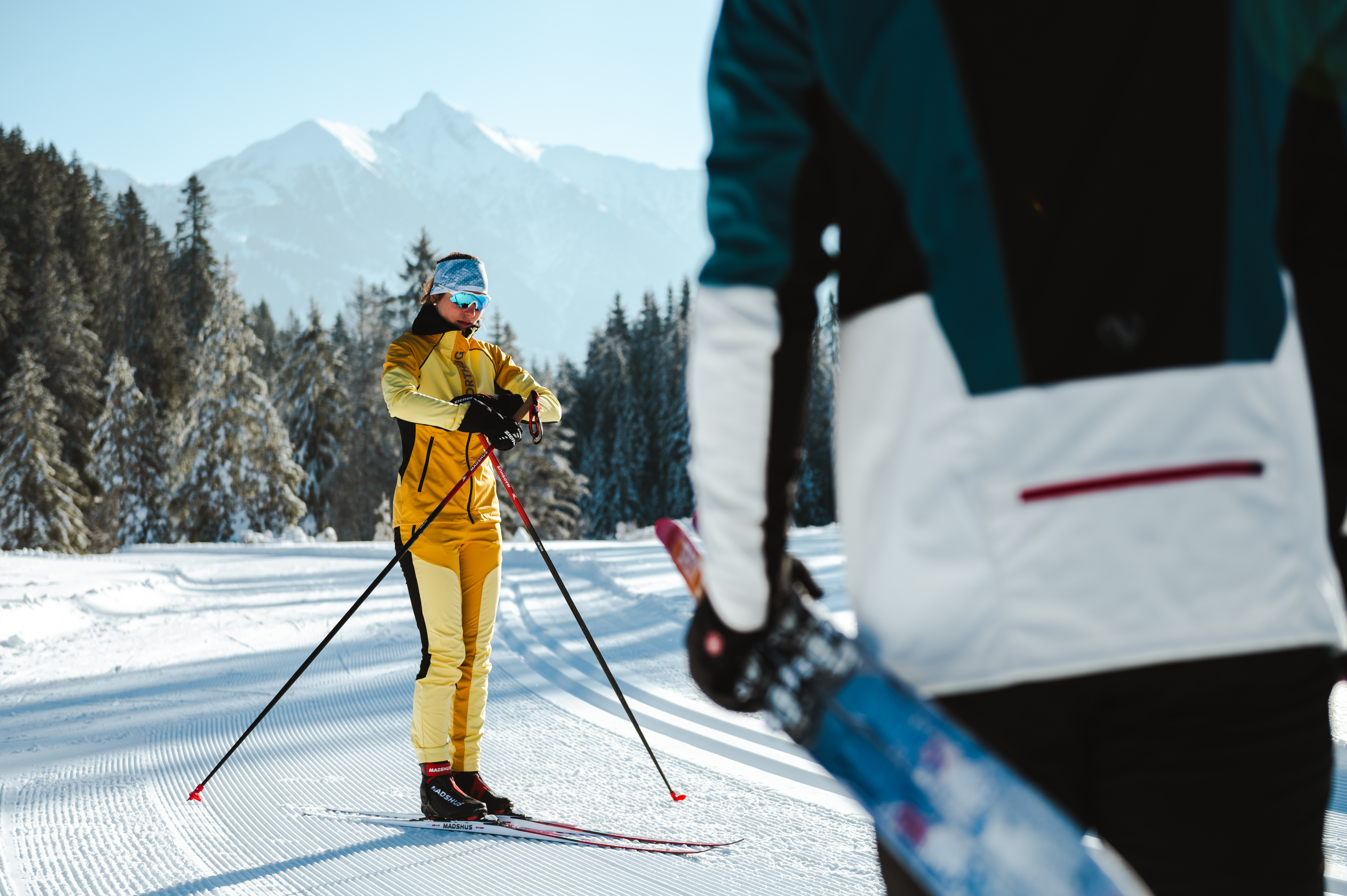 Private Cross Country Skiing Lessons for All Ages & Levels from 1. Skischule Club Alpin Grän.