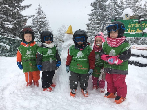 Les Arcs - Kids Ski Lessons (3-4 y.) - Morning - Arc 1800