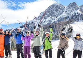 Cours de ski Adultes pour Tous niveaux avec Scuola di Sci e Snowboard Sporting al Plan.