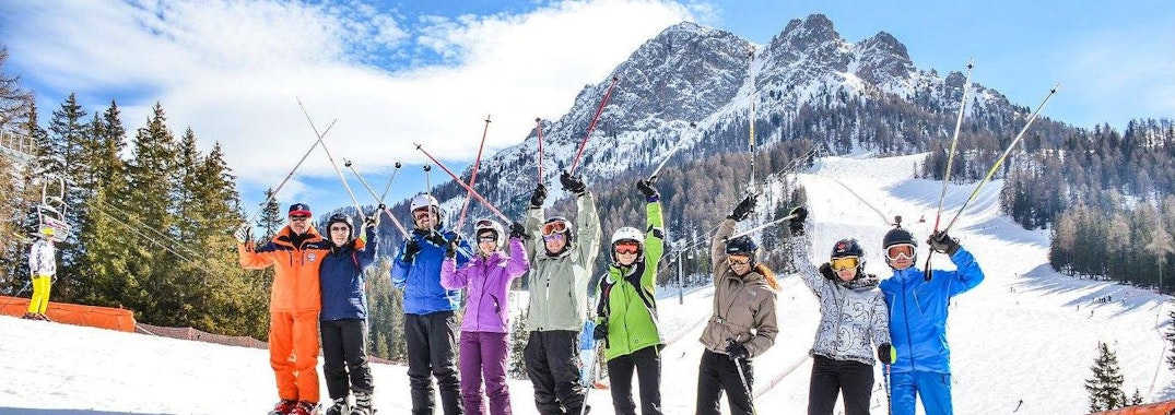 Adult Ski Lessons for All Levels - Christmas