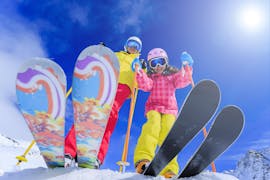 Clases de esquí privadas para niños a partir de 3 años para todos los niveles con Ski School VIP Špindlerův Mlýn.