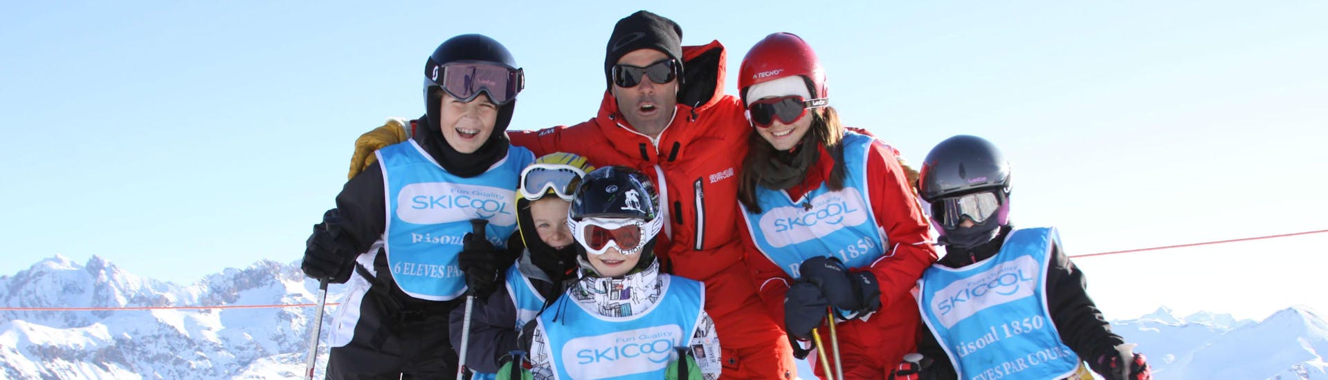 Ski Lessons for Kids (5-12 y.) - Holiday - Full Week.
