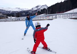 Private Ski Lessons for Kids (3-4 y.) with Ski School ESI Pra Loup