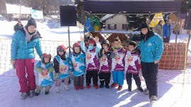 Lezioni di sci per bambini a partire da 3 anni principianti assoluti con ESI Number One Ovronnaz.