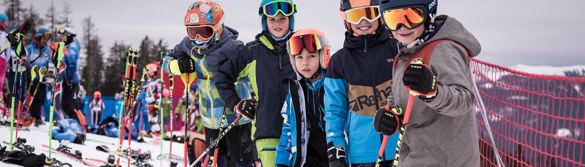 Kids after Kids Ski Lessons (5-13 y.) for Advanced - Half Day in Kronschool Valdaora.