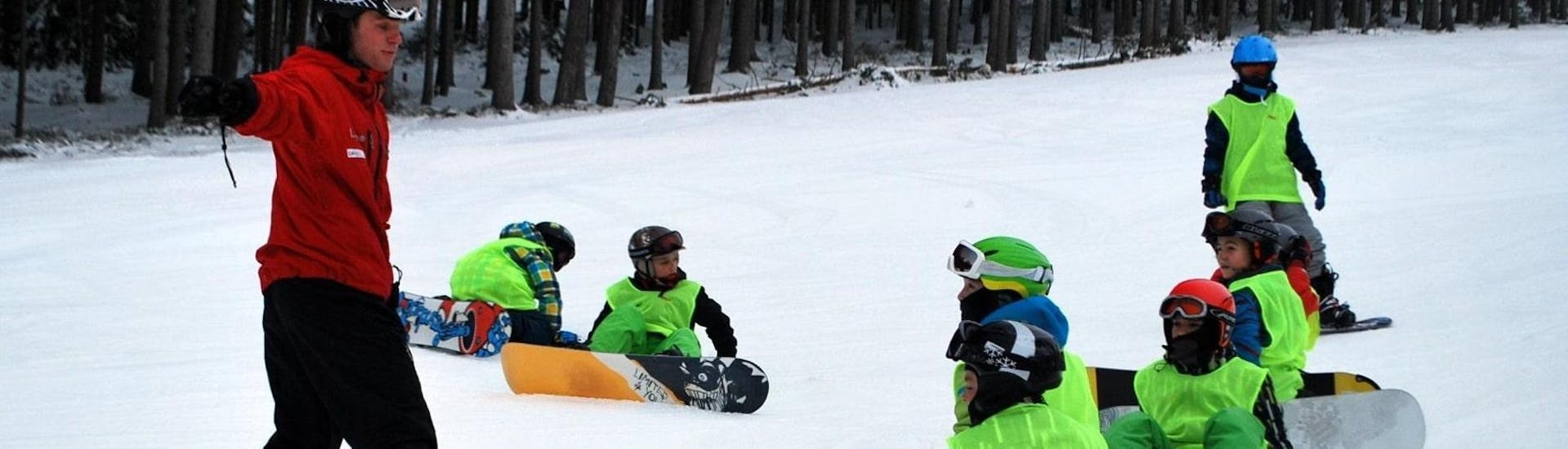 Snowboardkurs für Kinder (8-15 Jahre) - Gruppenunterricht.