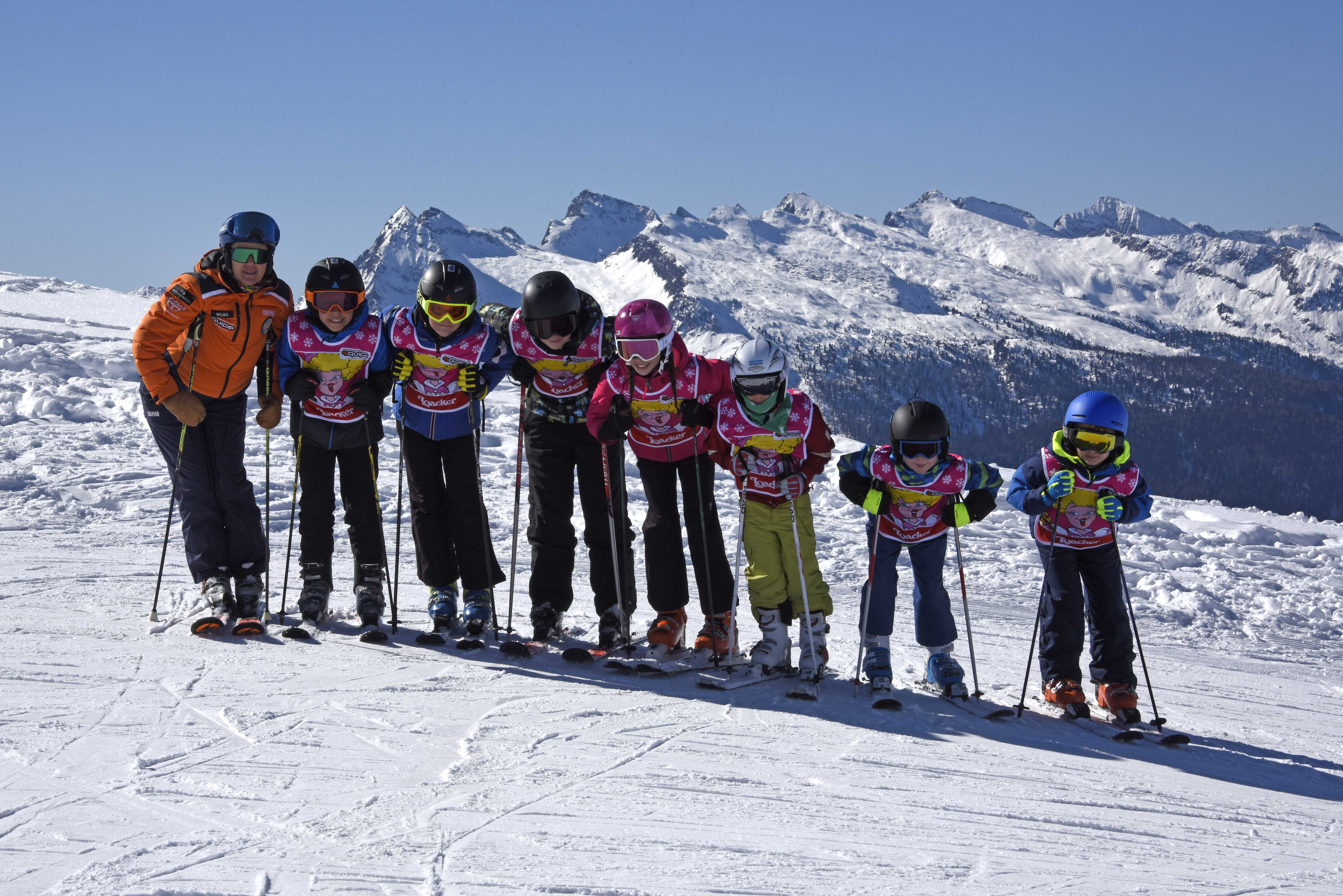 Kids Ski Lessons (4-12 y.) for All Levels from Scuola di Sci Equipe Falcade.