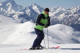Private Ski Lessons for Adults of All Levels from Ski School EasySki Alpe d'Huez.