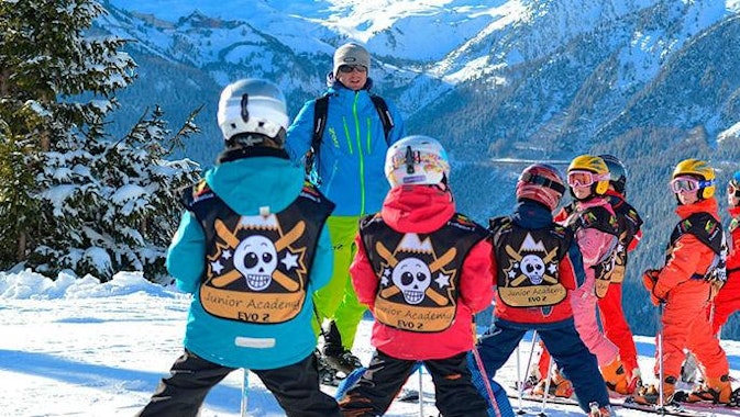 Kids Ski Lessons (from 10 y.) for Advanced Skiers